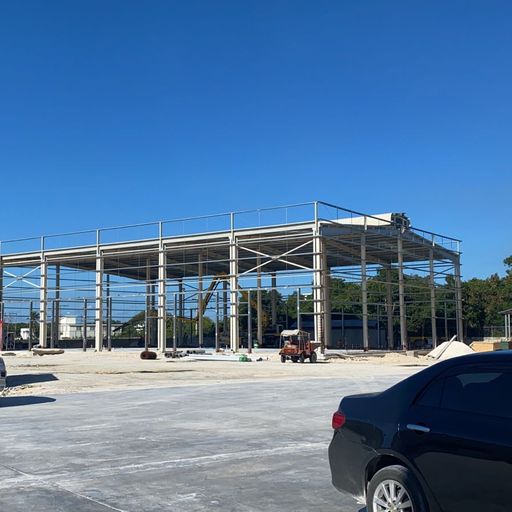 Edificio comercial de almacén de acero prefabricado