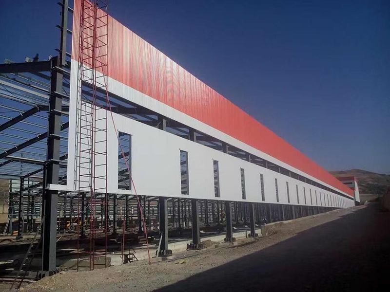 Estructura de acero prefabricada Taller Warehouse