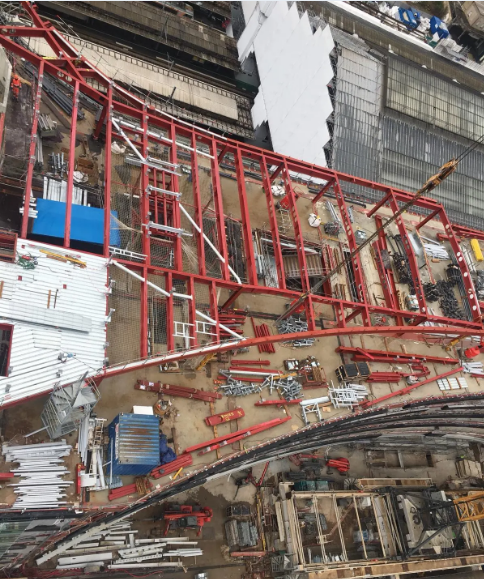 Estructura de acero prefabricada Construcción del taller de almacén