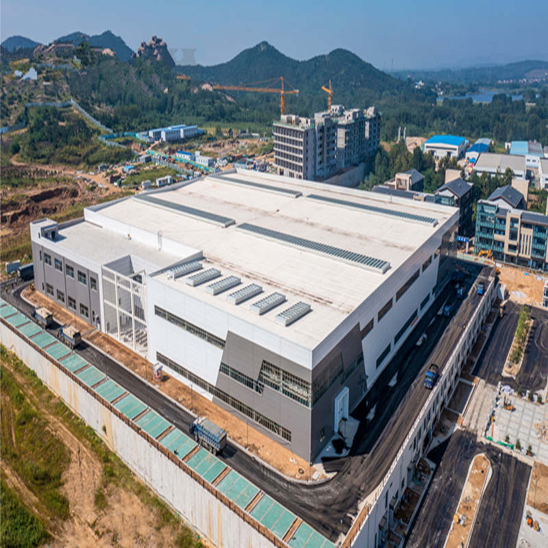 Prefabricar el taller de estructura de acero de fábrica de fábrica de edificios